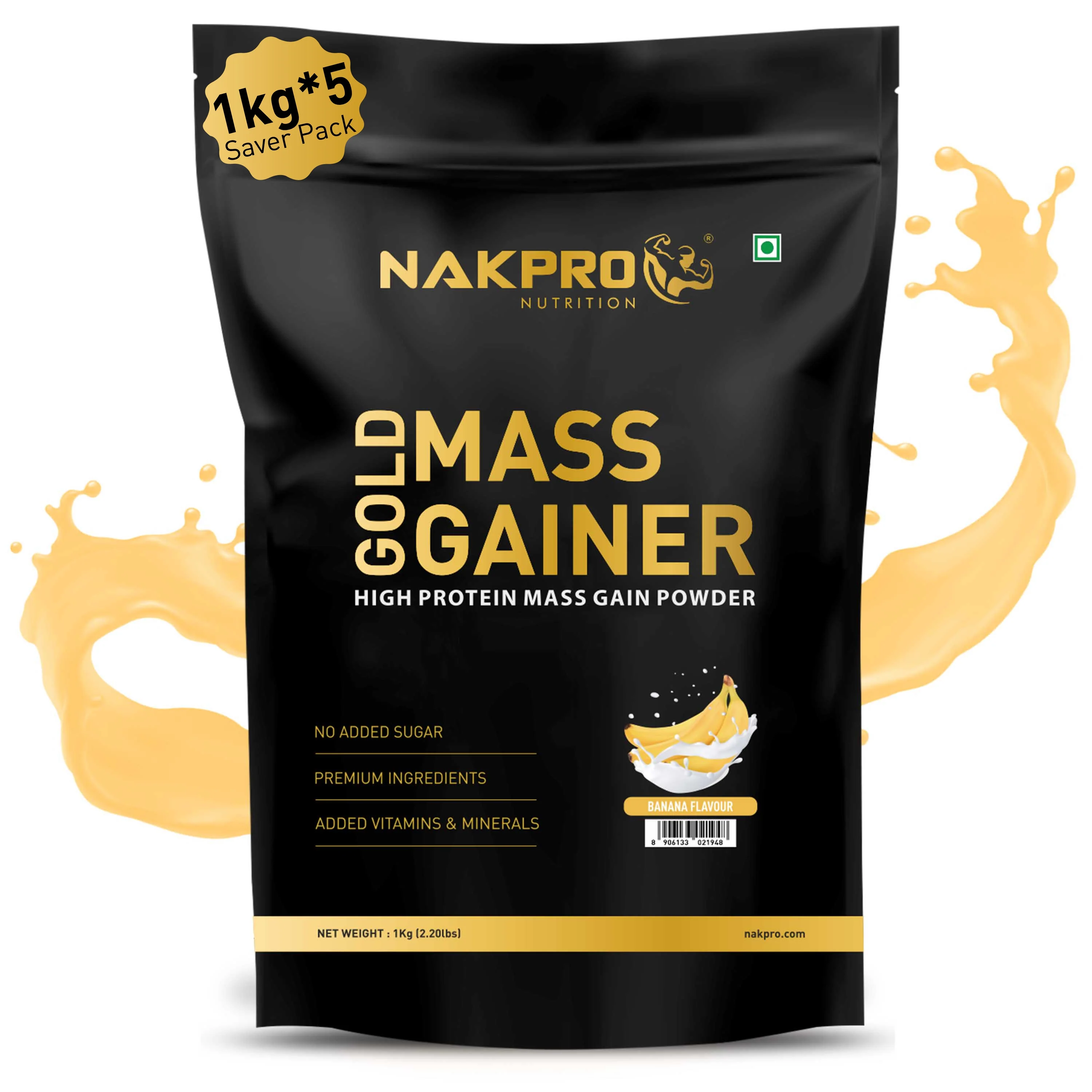 Gold Mass Gainer | High Protein Mass Gainer - Image 8