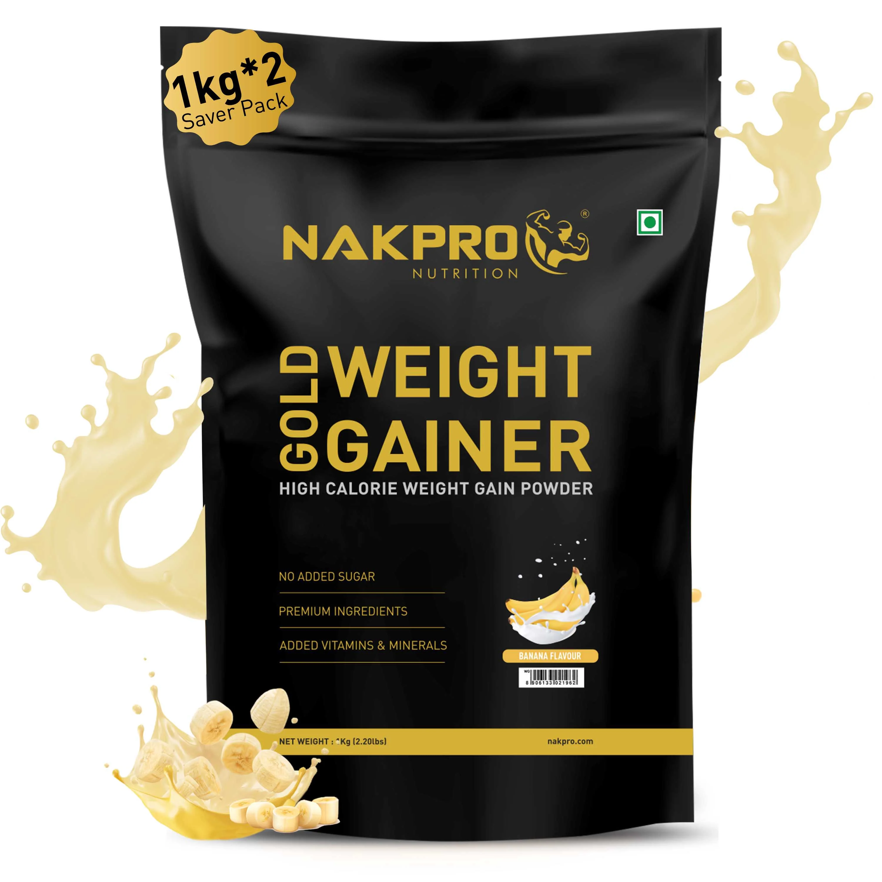 Gold Weight Gainer | High Calorie Weight Gain Powder - Image 74