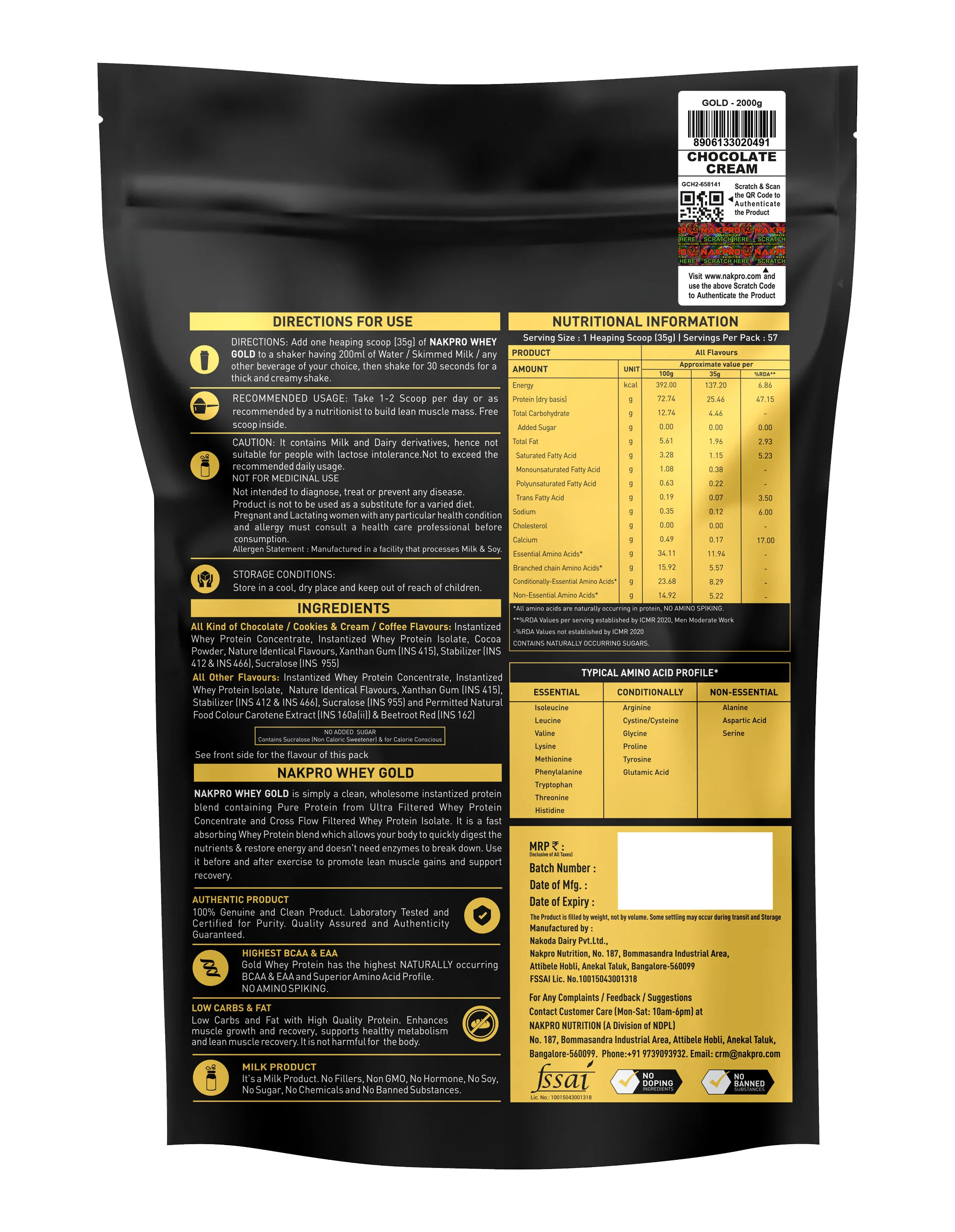 Whey Gold Whey Protein Blend - Image 67