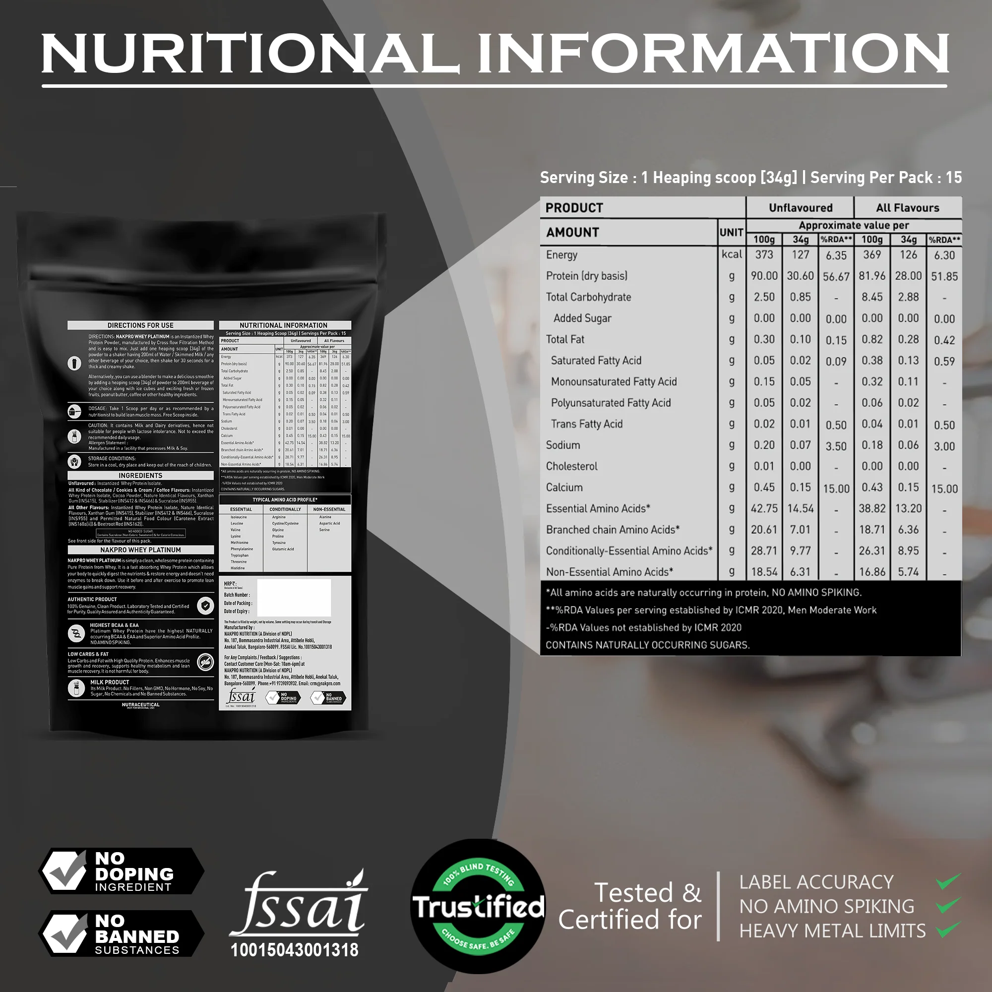 Platinum 100% Whey Protein Isolate - Image 101