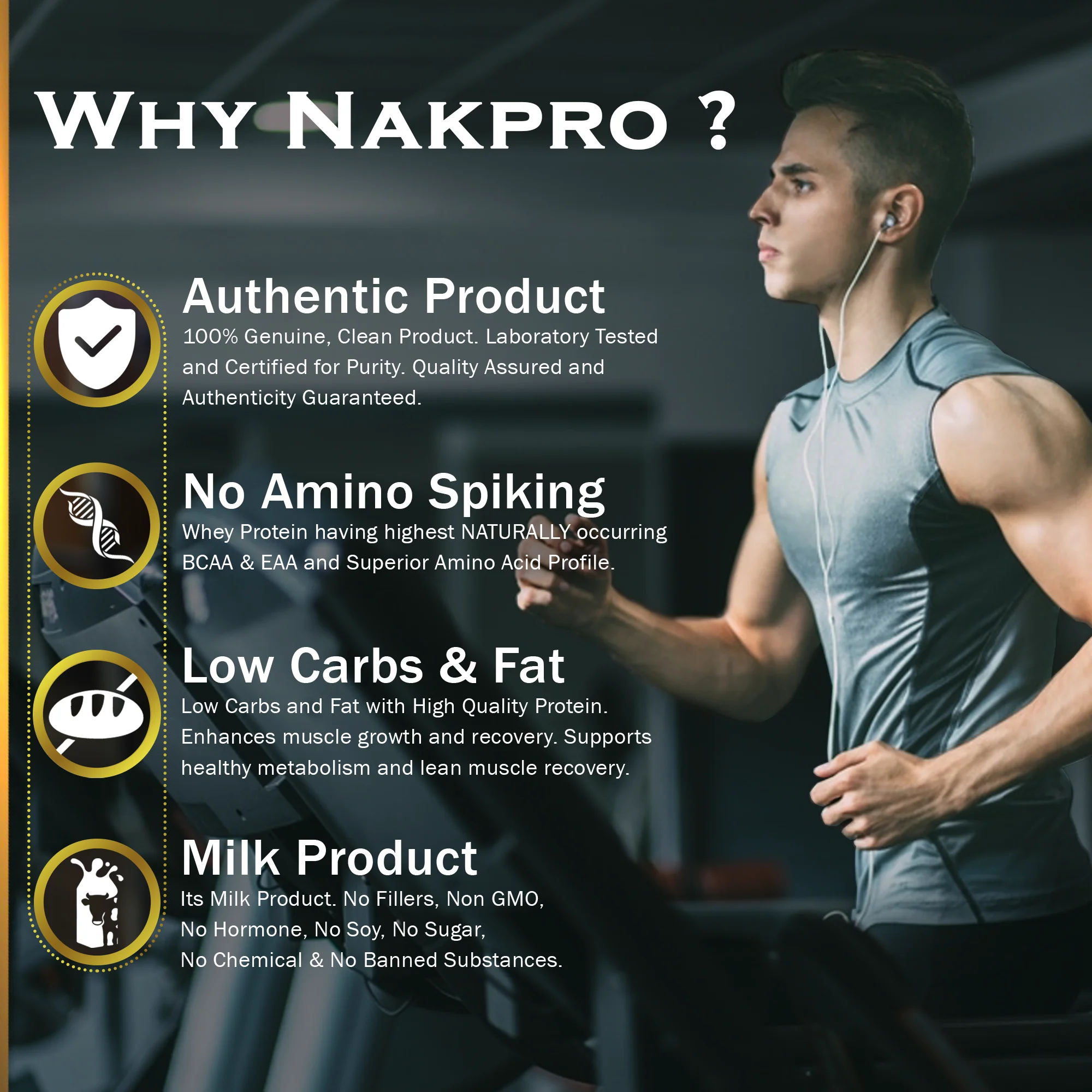 Nakpro Whey Gold Protein Concentrate - Image 8